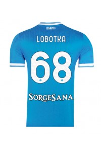Fotbalové Dres SSC Napoli Stanislav Lobotka #68 Domácí Oblečení 2025-26 Krátký Rukáv